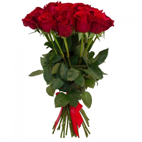 Букет из 31 красной розы - купить в интернет-магазине с доставкой по Апрелевке